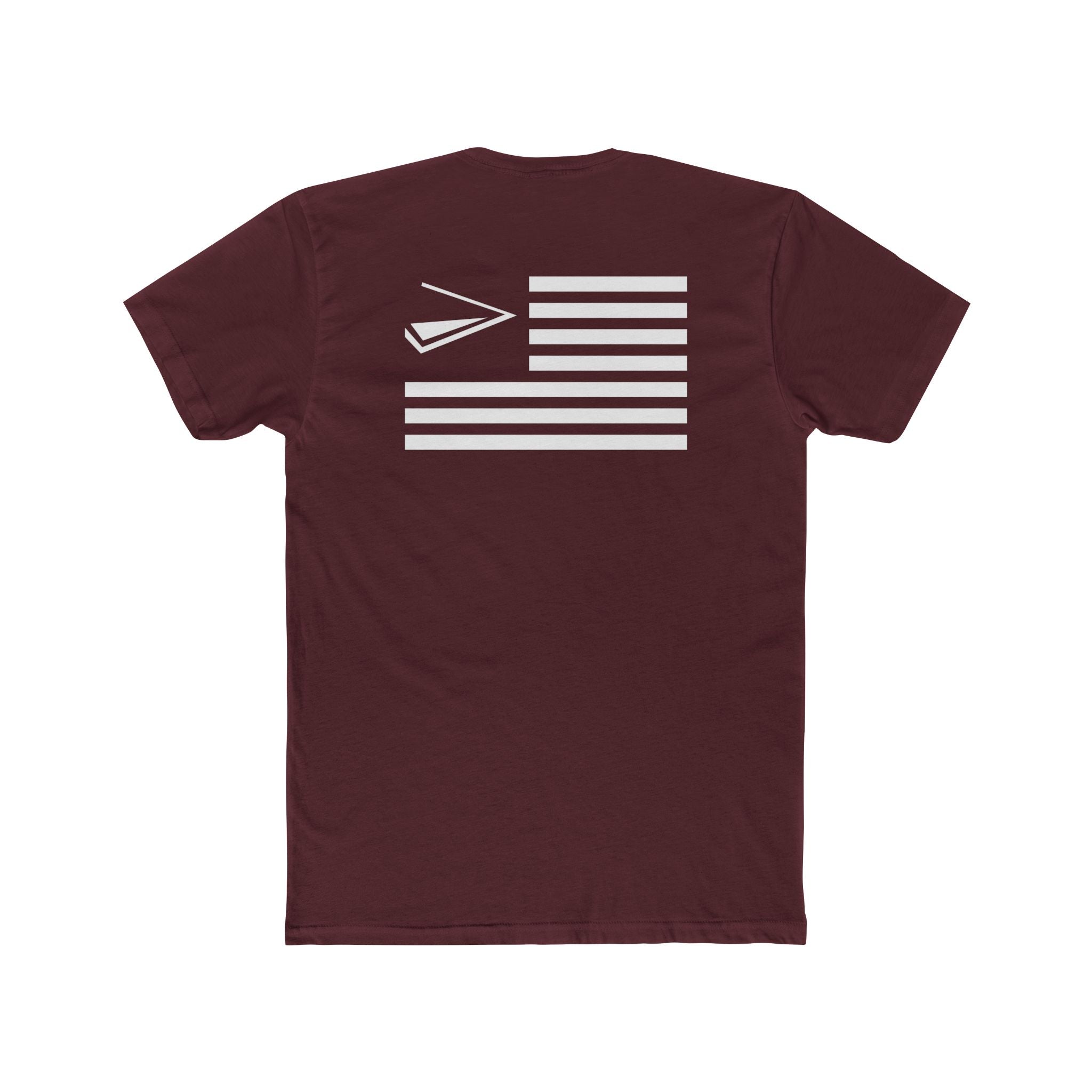Americans Christians Proud American Flag Patriotic Tee