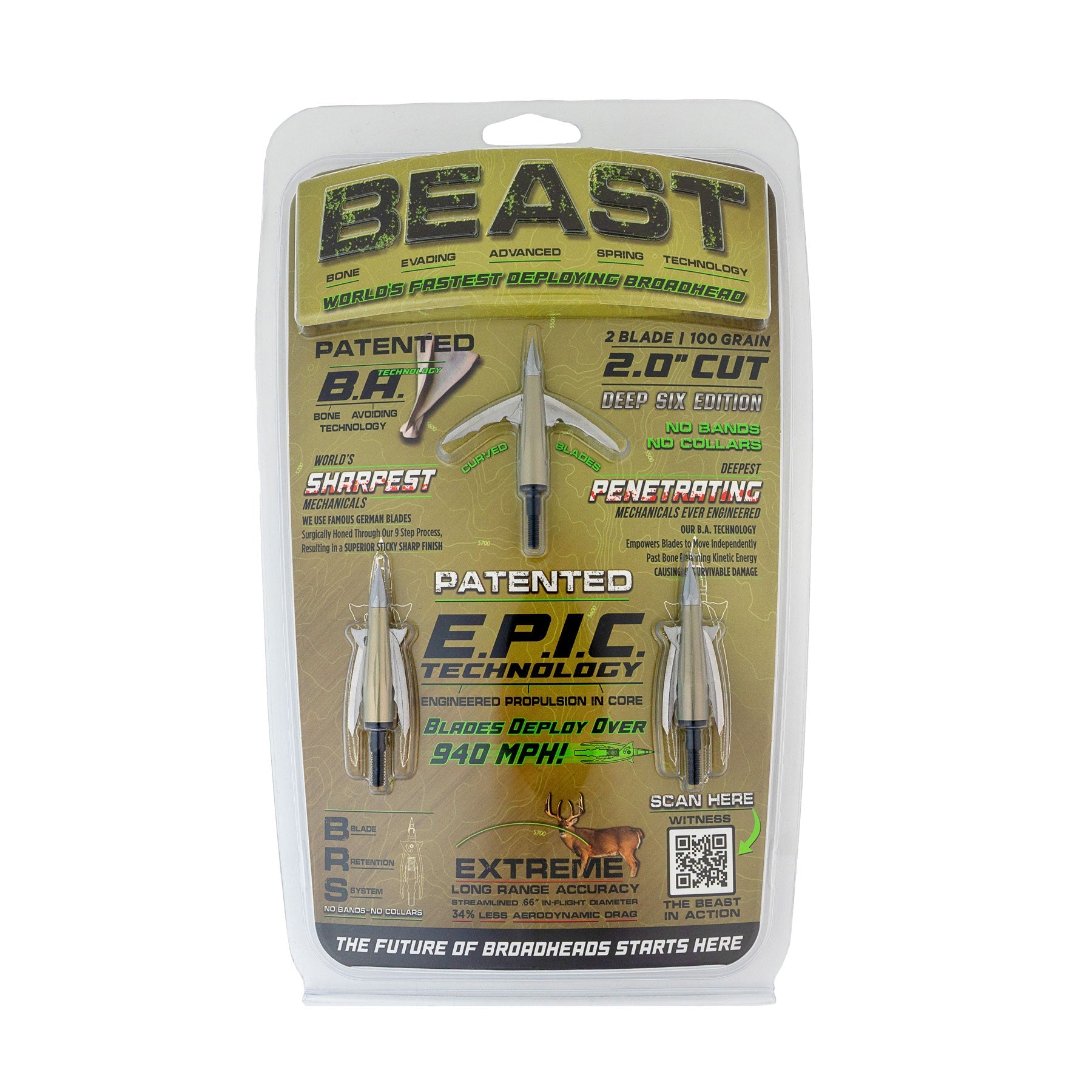 Deep Six Beast Broadheads