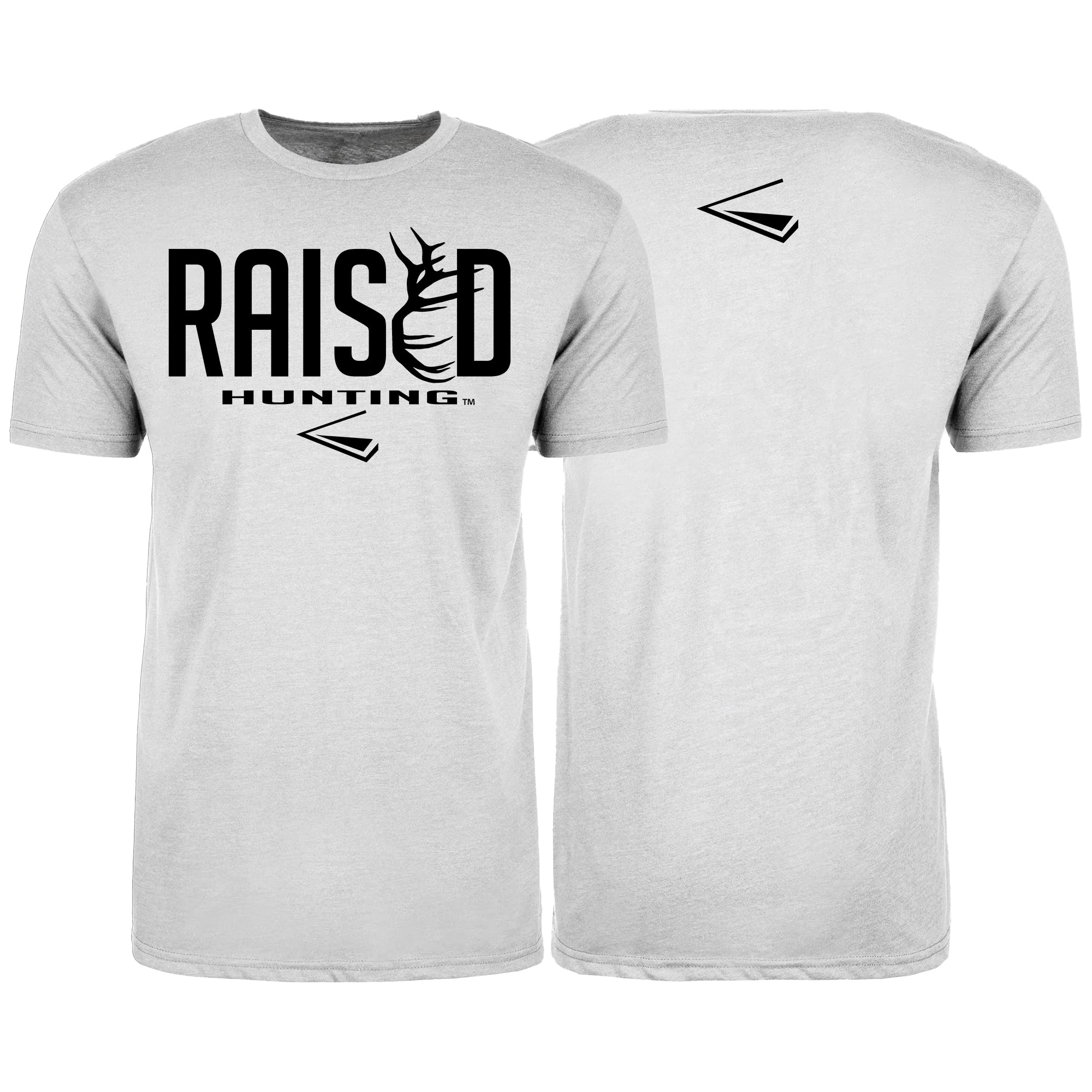Heather Grey | Logo T-Shirt | Raised Hunting