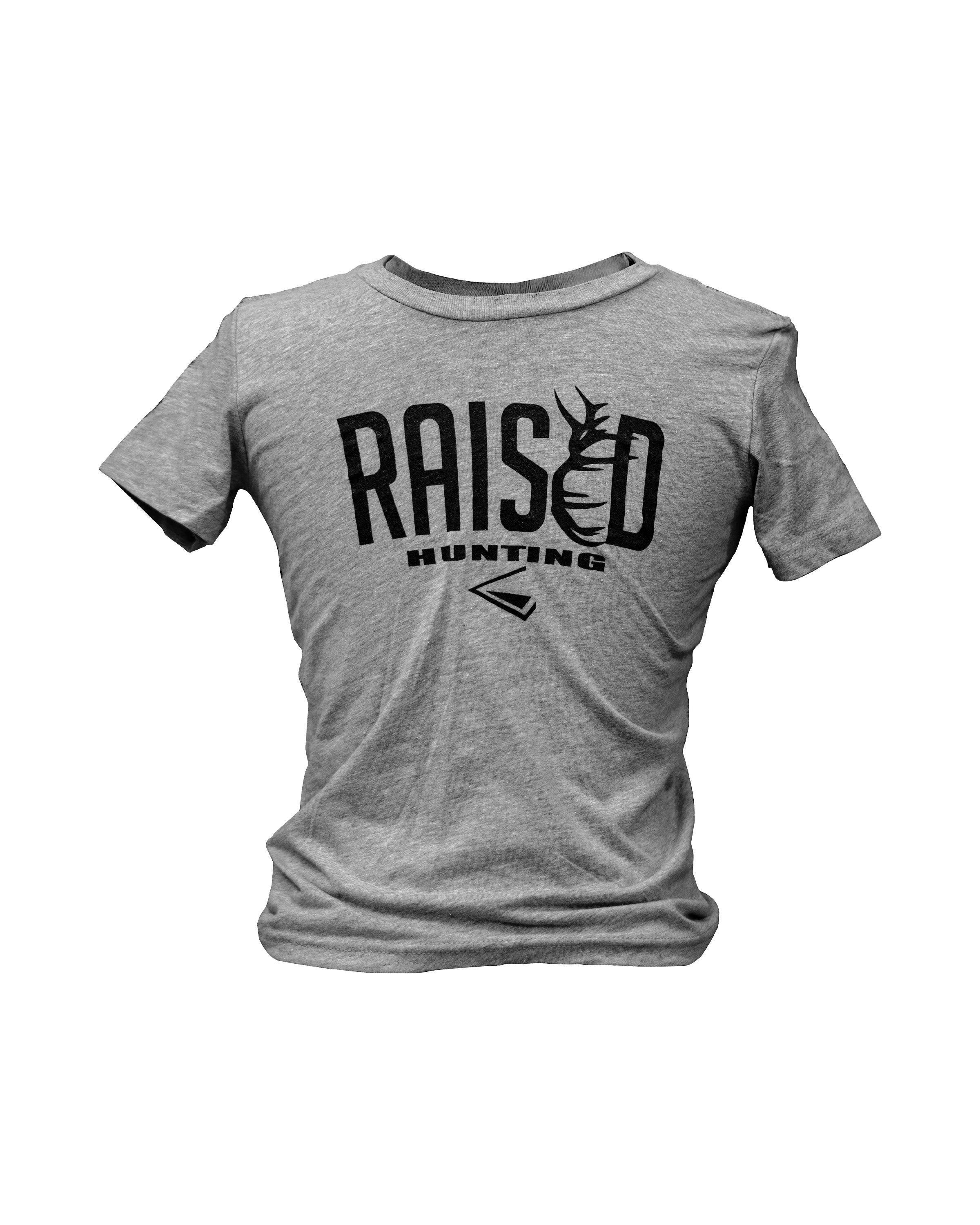 Youth Raised Hunting Logo Tee