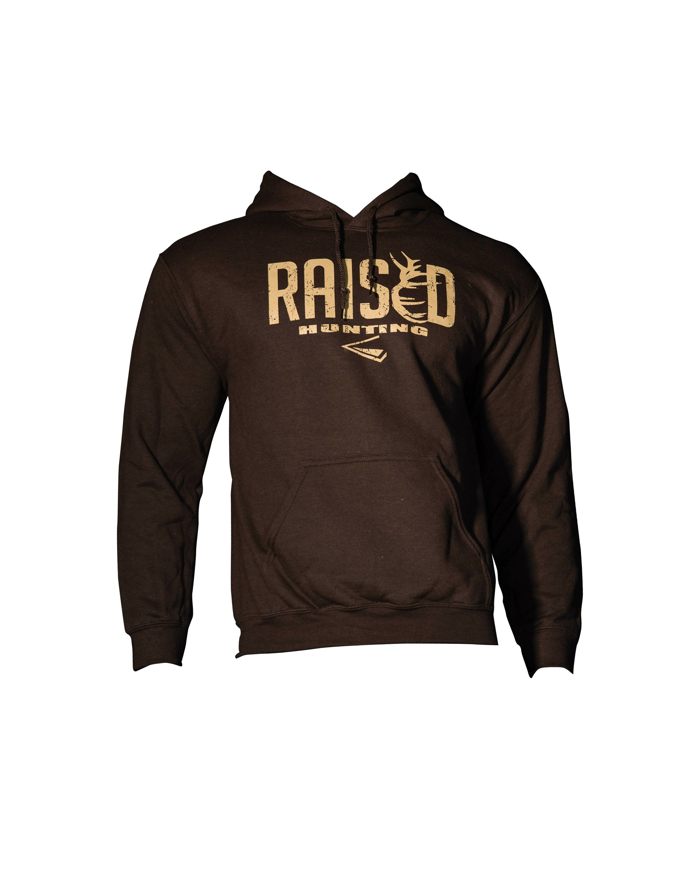 Brown Raised Hunting Sweatshirt