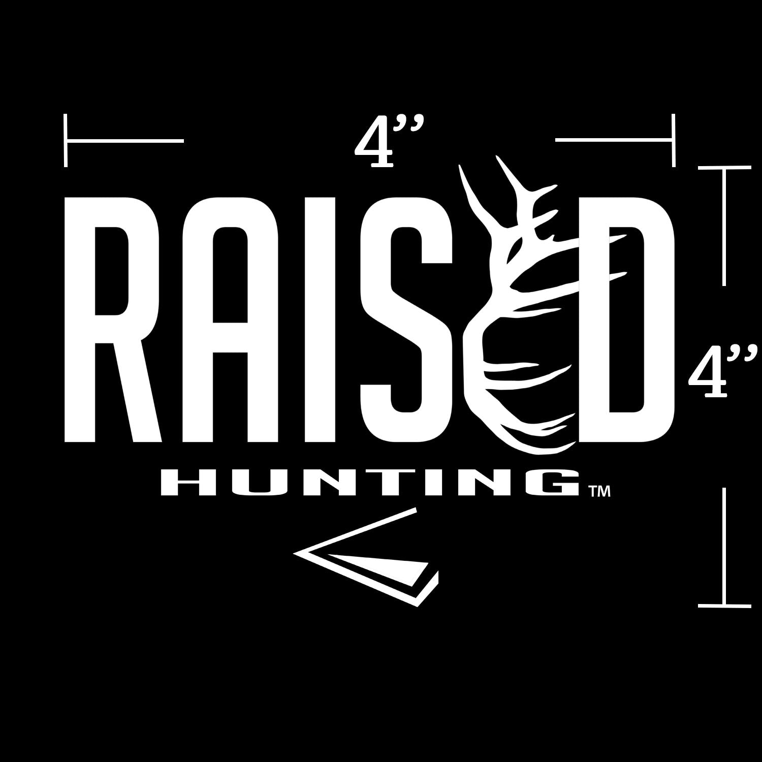 Raised Hunting Decal