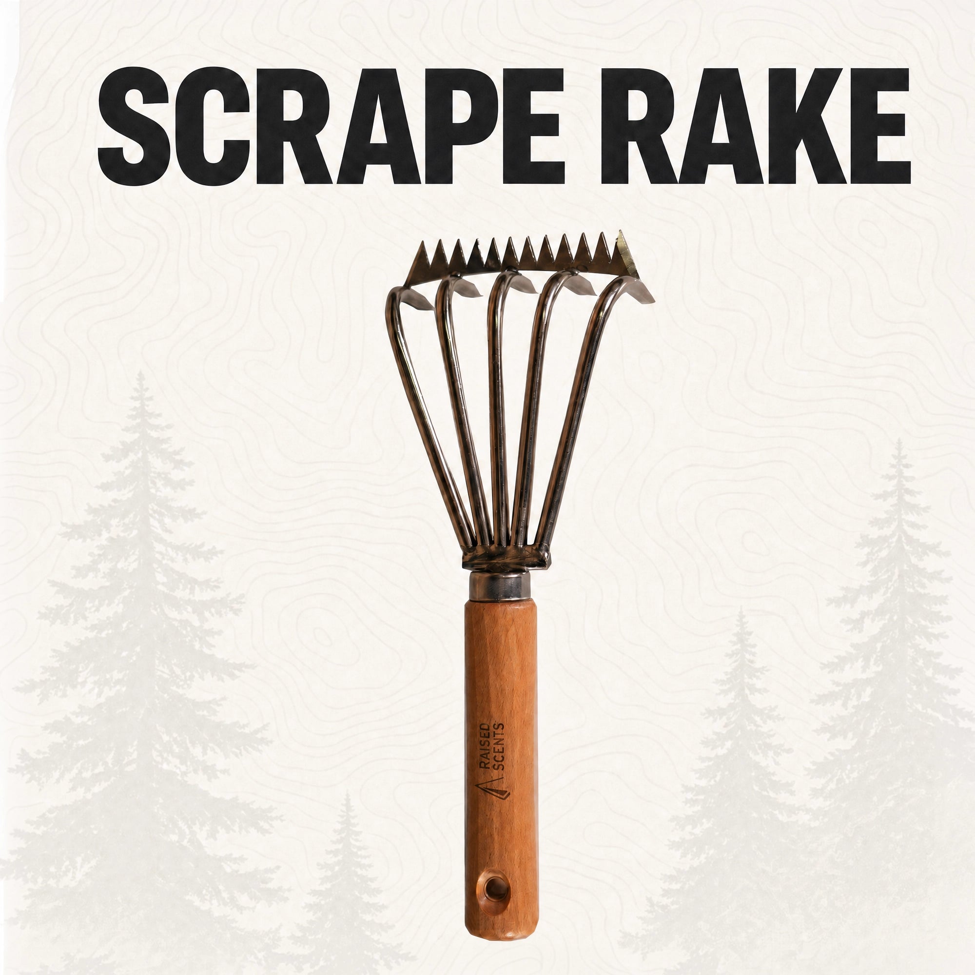 Rub n' Scrape Rake | Rub and Scrape Tool