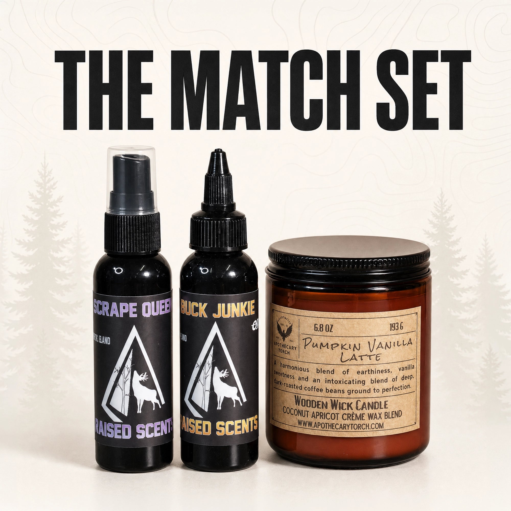 The Match Set | Candle + Scents = Something for You AND Her