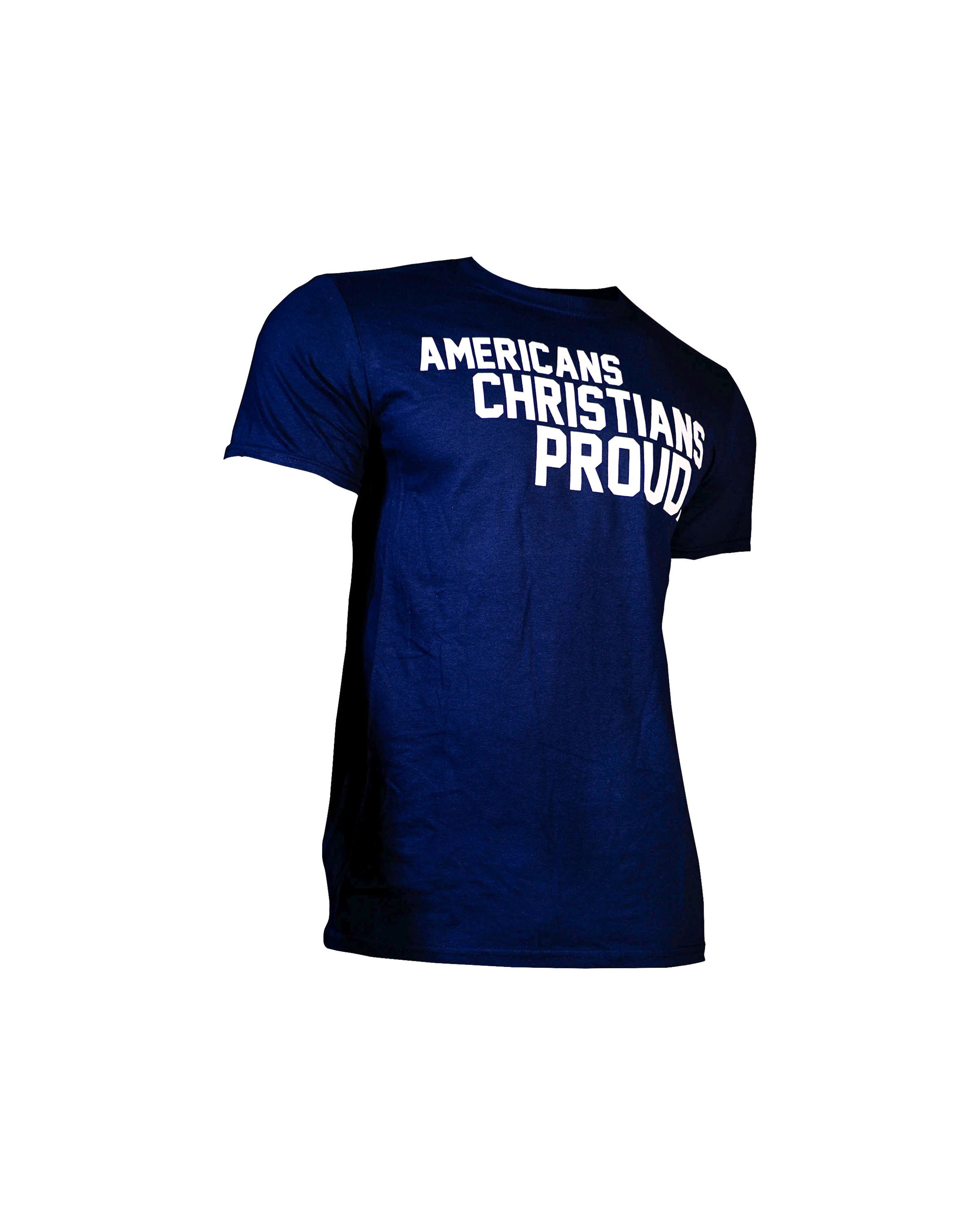 Navy Americans, Christians, Proud T-Shirt