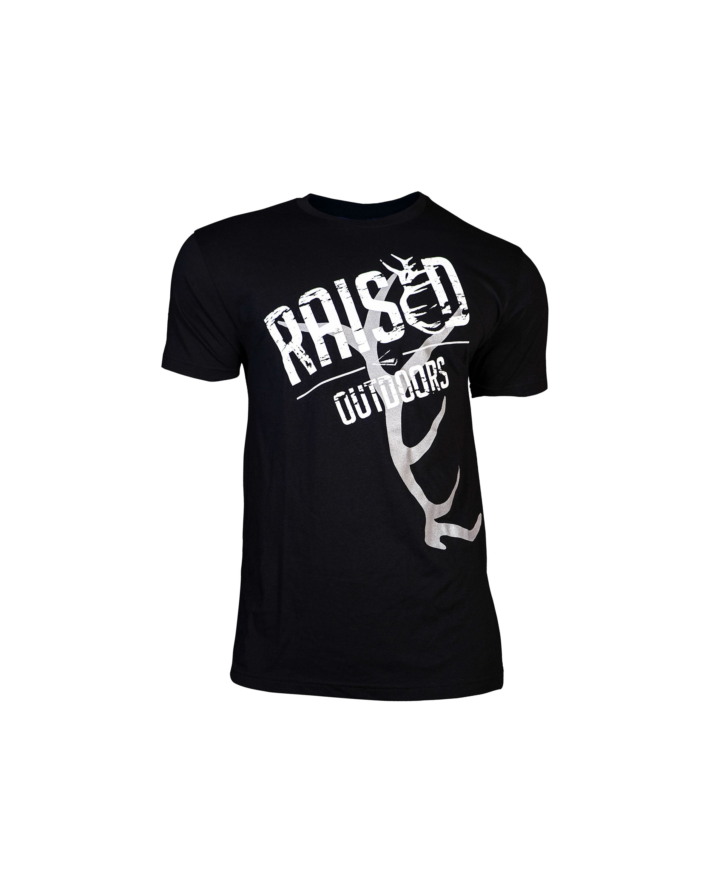 Black Raised Outdoors T-shirt