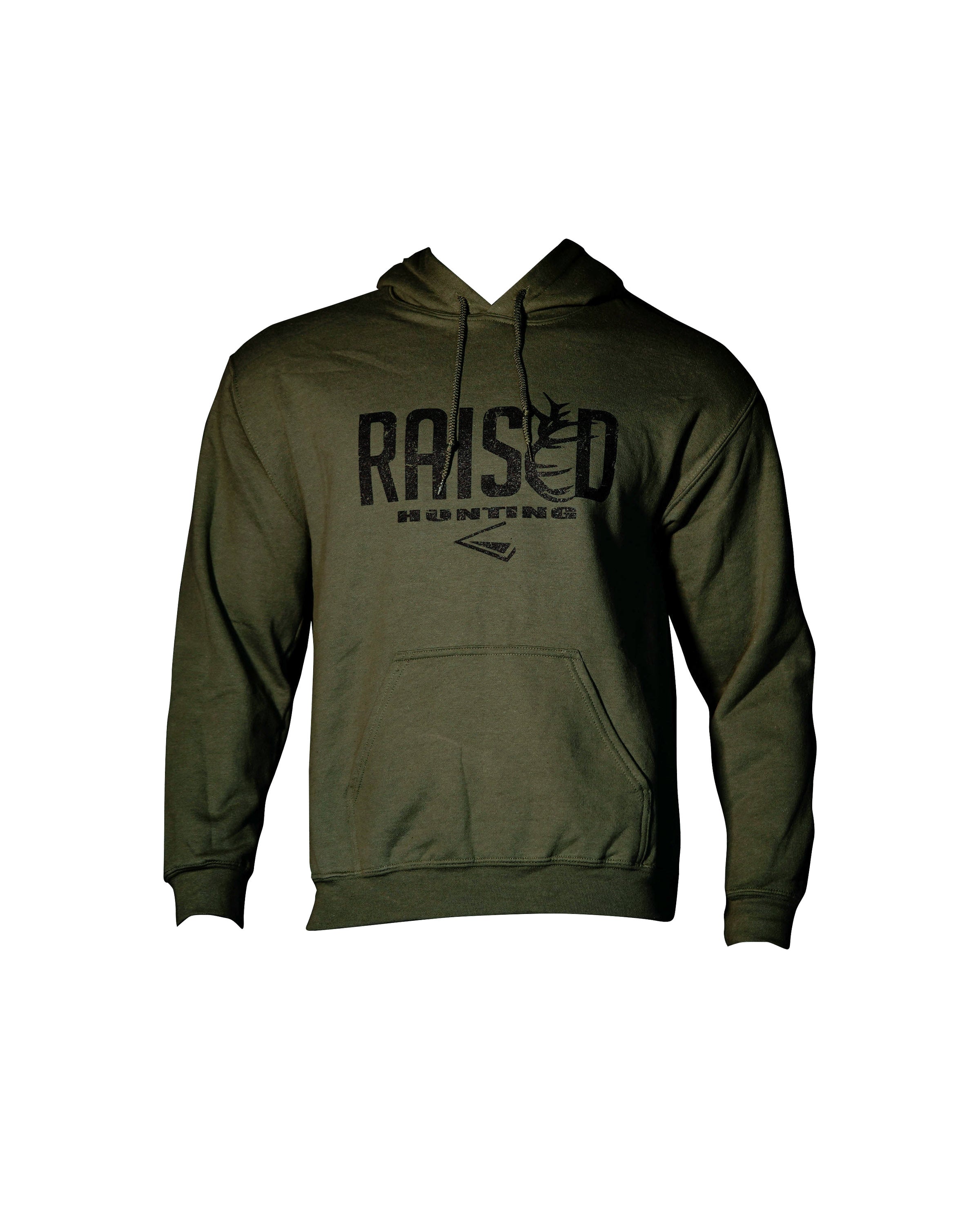 Green Raised Hunting Sweatshirt
