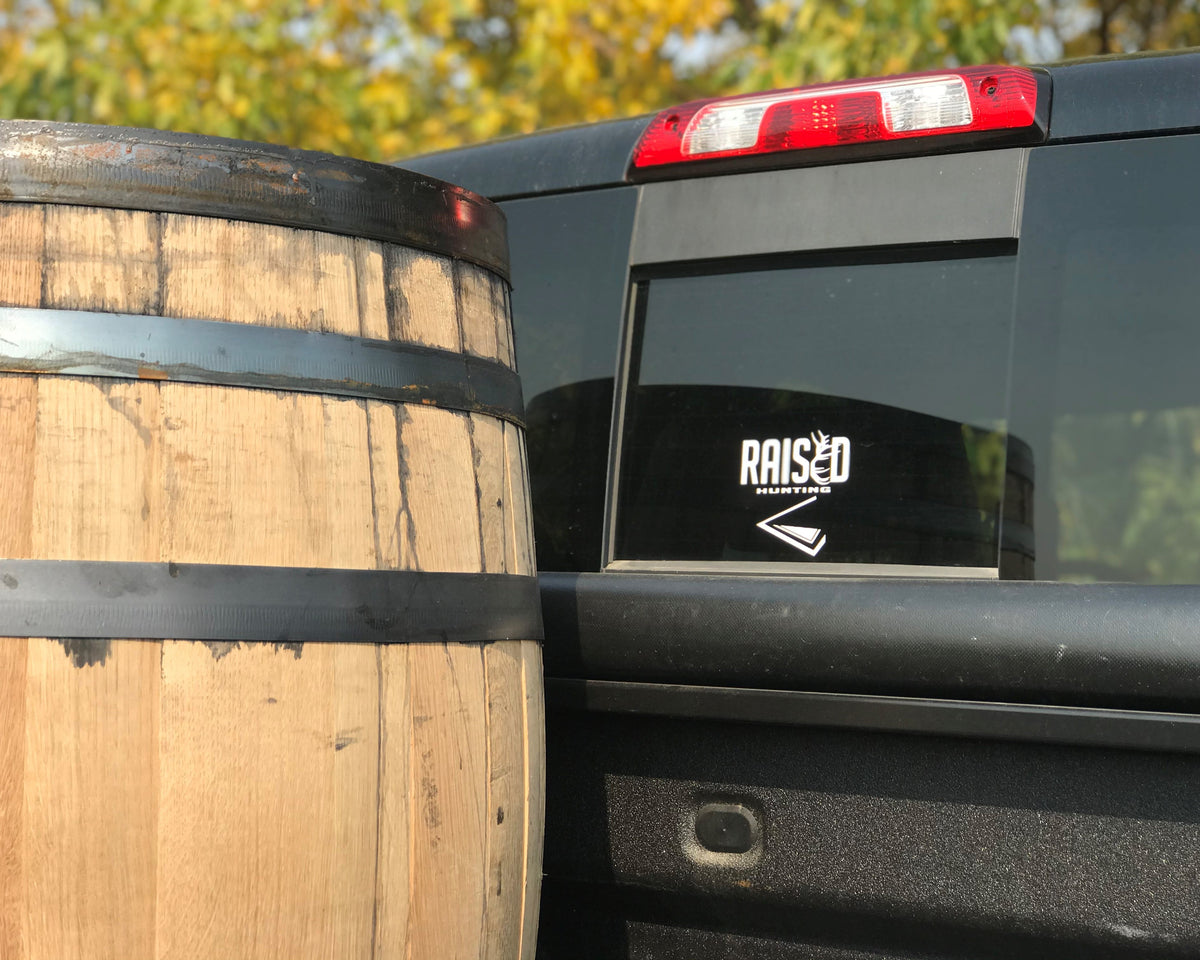 Raised Hunting Decal